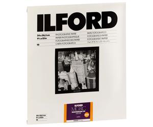 Papier argentique noir et blanc ILFORD Multigrade MG V RC Satiné 25M (1180530) - 10 Feuilles - 24x30,5cm