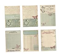 Papier artisanal léger Vintage, 30 feuilles, pour la fabrication de cartes de journal, décor de Scrapbooking, vieux papier de Scrapbook