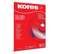 Papier autocopiant Kores A4 bleu 10 feuilles