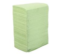 Papier Bavoirs Dentaires et Perceurs 125 Pièces Vert Jetables | Peritoneal Paper, Contrôle Fiable des Éclaboussures, Salons Fréquentés, Mains et Matériel de Tatouage