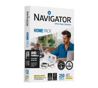 Papier blanc A4 Navigator Home Pack - 80 g - ramette 250 feuilles