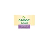 Papier buvard - CANSON - 160 x 210 mm - 125 g/m2 - Blanc - 12 feuilles