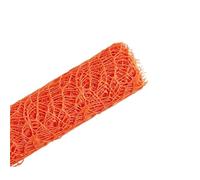 Papier cadeau 1 Roll, Flower Decoration Jacquard Net Round Heart Bouquet Packaging Diy Material Bag Papier cadeau anniversaire(13-orange)