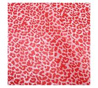 Papier cadeau 10 sheets Tissue Paper Wrapping Love DIY Craft Flowers Box Packing Wedding Party Home Decoration Supplies 50cm*70cm Papier cadeau anniversaire(Leopard-Red)