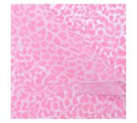 Papier cadeau 10 sheets Tissue Paper Wrapping Love DIY Craft Flowers Box Packing Wedding Party Home Decoration Supplies 50cm*70cm Papier cadeau anniversaire(Leopard-Pink)