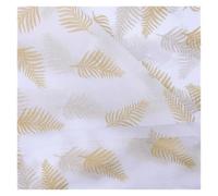 Papier cadeau 10 sheets Tissue Paper Wrapping Love DIY Craft Flowers Box Packing Wedding Party Home Decoration Supplies 50cm*70cm Papier cadeau anniversaire(Leaves-Gold)