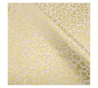 Papier cadeau 10 sheets Tissue Paper Wrapping Love DIY Craft Flowers Box Packing Wedding Party Home Decoration Supplies 50cm*70cm Papier cadeau anniversaire(Leopard-Gold)