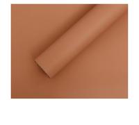Papier cadeau 10 Yard Matte Roll Paper Frosted Monochrome Flower Wrapping Bouquet Wrap Waterproof Papier cadeau anniversaire(13brown)