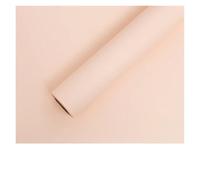 Papier cadeau 10 Yard Matte Roll Paper Frosted Monochrome Flower Wrapping Bouquet Wrap Waterproof Papier cadeau anniversaire(10baby pink)