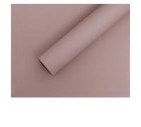 Papier cadeau 10 Yard Matte Roll Paper Frosted Monochrome Flower Wrapping Bouquet Wrap Waterproof Papier cadeau anniversaire(11cameo)