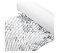 Papier cadeau 30CMX5M Honeycomb Paper, Shockproof Buffer Packaging Protection Kraft Flower Papier cadeau anniversaire(White 30CMX5M)