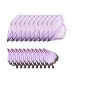 Papier Cadeau 36Pcs Butterfly Wings Shape Flower Wrapping Paper Bouquets Packing Material Wedding Birthday Party DIY Gift Decoration Supplies(Purple)