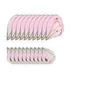 Papier Cadeau 36Pcs Butterfly Wings Shape Flower Wrapping Paper Bouquets Packing Material Wedding Birthday Party DIY Gift Decoration Supplies(Pink)