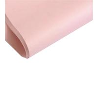 Papier cadeau 40pcs Tissue Paper 75 * 52CM Craft Floral Wrapping Scrapbooking Party Packaging Decorative Flower Packing Papier cadeau anniversaire(Champagne pink)