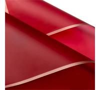 Papier cadeau 5pcs/Pack Flower Wrapping Paper Golden Border Rose Half Transparent Packing Florist Bouquet Material Papier cadeau anniversaire(06)