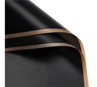 Papier cadeau 5pcs/pack Golden Border Rose Flower Wrapping Paper Style Half Transparent Packing Florist Bouquet Material Papier cadeau anniversaire(Light Grey)