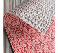 Papier cadeau cachemire | 3 x feuilles de papier cadeau de qualité supérieure | livré dans un tube (non plié) | Papier cadeau de luxe 110 g/m² 50 x 70 cm double face | Imprimé au Royaume-Uni et papier