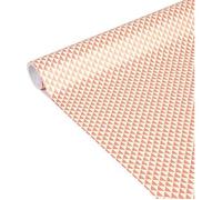 Clairefontaine 223860C - Un Rouleau De Papier Cadeau - Papier Affiche 80g - Dimensions : 5mx35cm (Spécial Petite Largeur) - Motif : Triangles - Emballage Cadeau, Idéal Pour Les Petits Emballages
