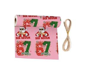 Papier cadeau de Noël | 67 motifs de chiffres saisonniers | Rouleaux de papier cadeau de vacances 90 cm x 50 cm | Pour fêtes d'anniversaire d'enfants, fêtes de famille, fêtes saisonnières
