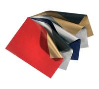Papier cadeau de Noel 'Bicolor', bleu/argent