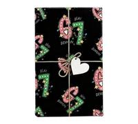 Papier Cadeau De Noël | Décorations Pour Fêtes Et Festivals - Papier De Soie Pour L'Emballage Des Cadeaux De Noël | Pour Anniversaire Festival Rassemblement Événement Cadeaux Adolescents Adultes Amis