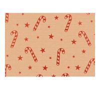 Papier cadeau de Noël 'Sucre d'orge Xmas'