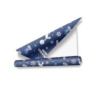 Papier cadeau de Noël Tottenham Hotspur FC pour cadeaux de football 2 feuilles 2 étiquettes