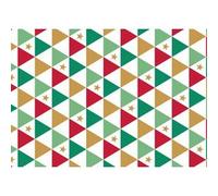 Papier cadeau de Noël 'triangles'