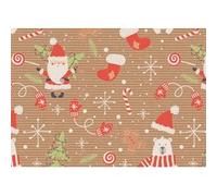 Papier cadeau de Noël 'Xmas Elements'