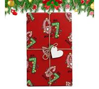 Papier Cadeau - Faveurs De Fête D'Hiver | Papier De Soie Pour L'Emballage Des Cadeaux De Noël,Pour Fêtes Rassemblements Célébrations Événements Adolescents Adultes Amis