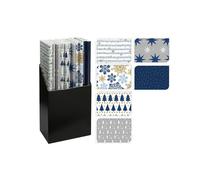 PAPIER CADEAU HIVER NOËL 2023 70X200CM 56-57GR Multicolore