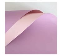 Papier Cadeau Lot de 20 feuilles papier cadeau for fleurs, double couleur, for mariage, anniversaire, fête des mères, emballage for fleuriste, décoration(Color 04)