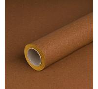 Papier cadeau marron, uni, papier anniversaire, 0,70 x 10 m