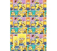Papier Cadeau Multicolore Moi, Moche Et Méchant Minions De Danilo Ltd, 1 Unité (Lot De 1), Occasions Spéciales, Toutes Les Occasions, Y Compris Les Anniversaires