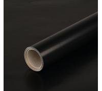 Papier cadeau noir et or, papier anniversaire, papier de Noël, 0,70 x 10 m