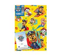Papier cadeau officiel Paw Patrol - 8 feuilles de 8 étiquettes - 70 cm x 50 cm - Danilo LTD