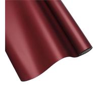 Papier Cadeau Papier d'emballage brouillard mat couleur unie papier fleuriste Bouquet fleur Art rouleau épais 15 mètres(Wine Red)