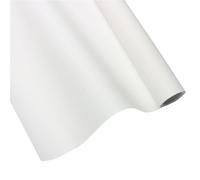 Papier Cadeau Papier d'emballage brouillard mat couleur unie papier fleuriste Bouquet fleur Art rouleau épais 15 mètres(White)