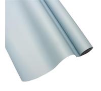Papier Cadeau Papier d'emballage brouillard mat couleur unie papier fleuriste Bouquet fleur Art rouleau épais 15 mètres(Blue)