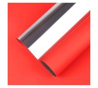 Papier cadeau pour bouquets, 55 x 50 cm / 30 pièces Papier d'emballage miroir Papier d'emballage Feuille d'aluminium Matériau imperméable Léger Luxe Deux couleurs Bouquet Papier d'emballage
