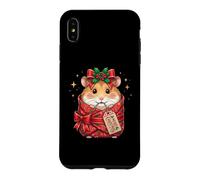 Papier Cadeau pour Hamster, Gerbille, Canne à Sucre d'orge, Houx Coque pour iPhone XS Max