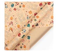 Papier Cadeau Rouleau Lot de 5 feuilles papier cadeau « Joyeux anniversaire » 50 x 70 cm, motif floral coloré, à faire soi-même, for mariage, fête Noël, emballage et décoration(Color 2)