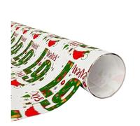 Papier Cadeau Rouleau Papier cadeau de Noël 4 couleurs, motif 67, humour, Père(Color 1)