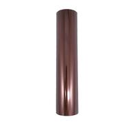 Papier Cadeau Rouleaux de papier d'aluminium for estampage à chaud, or et argent, 80 m/rouleau, papier d'emballage cadeau for bricolage de cartes, papier artisanal Pour Emballage(Brown)