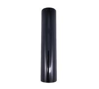 Papier Cadeau Rouleaux de papier d'aluminium for estampage à chaud, or et argent, 80 m/rouleau, papier d'emballage cadeau for bricolage de cartes, papier artisanal Pour Hommes(Black)