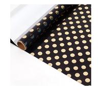 Papier Cadeau Rouleaux de papier d'emballage 17 "X 120", rouleau de papier d'emballage polyvalent, emballage de cadeau d'anniversaire, remise de diplômes, fiançailles Pour Hommes(Black B)