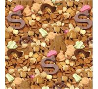 Papier cadeau Sinterklaas - Pepernoten Papier cadeau Sinterklaas - 200 x 70 cm - 5 rouleaux