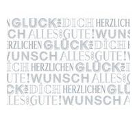 Papier cadeau 'Typo Happy', sur rouleau