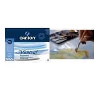 Canson-Infinity Papier aquarelle Montval 240 x 320 mm 300 g/m² Grain fin
