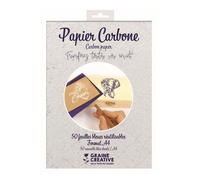 Papier carbone - 50 feuilles bleues réutilisables - A4